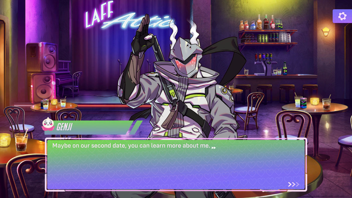 Loverwatch is a cringe Overwatch dating sim, and I want more