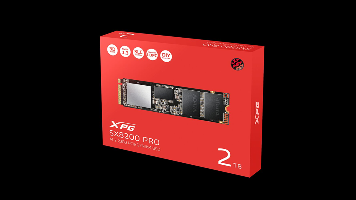 XPG’s SX8200 Pro 2TB NVMe SSD is down to £118