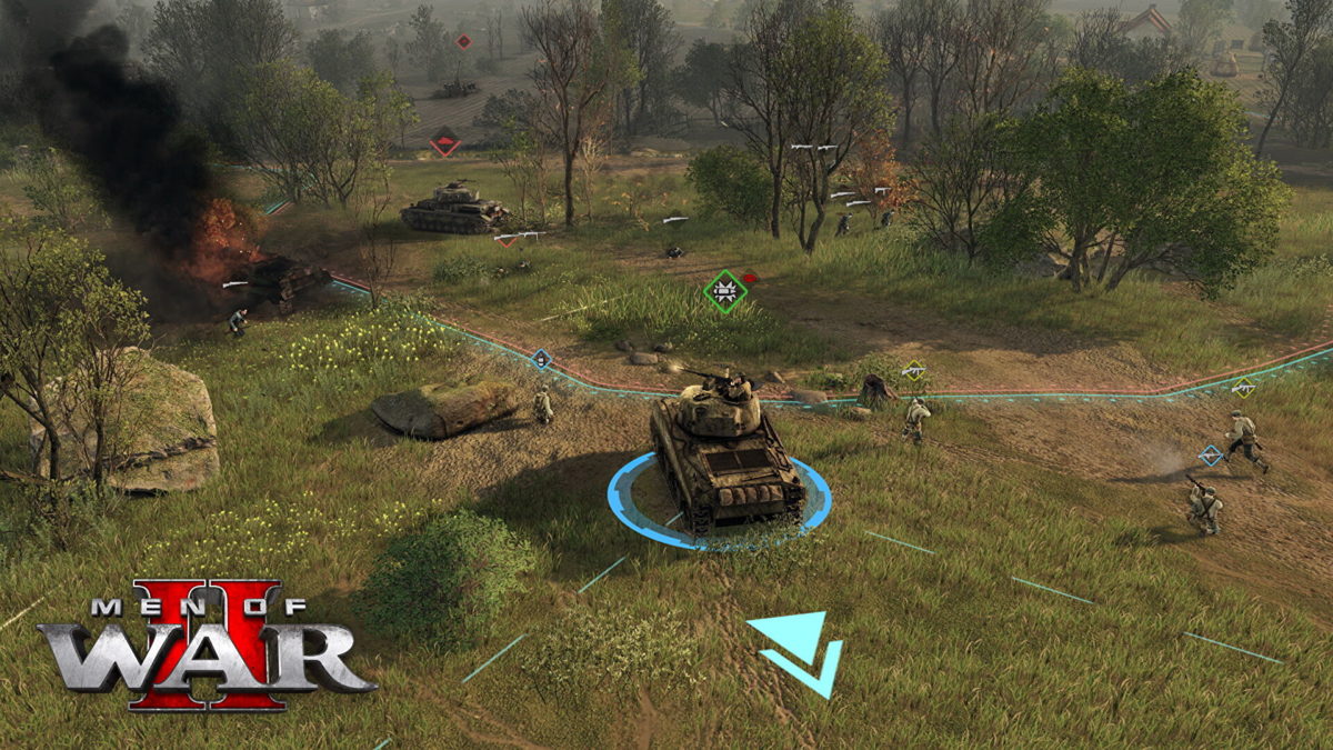 Men Of War 2’s multiplayer mode is the tank’s time to shine