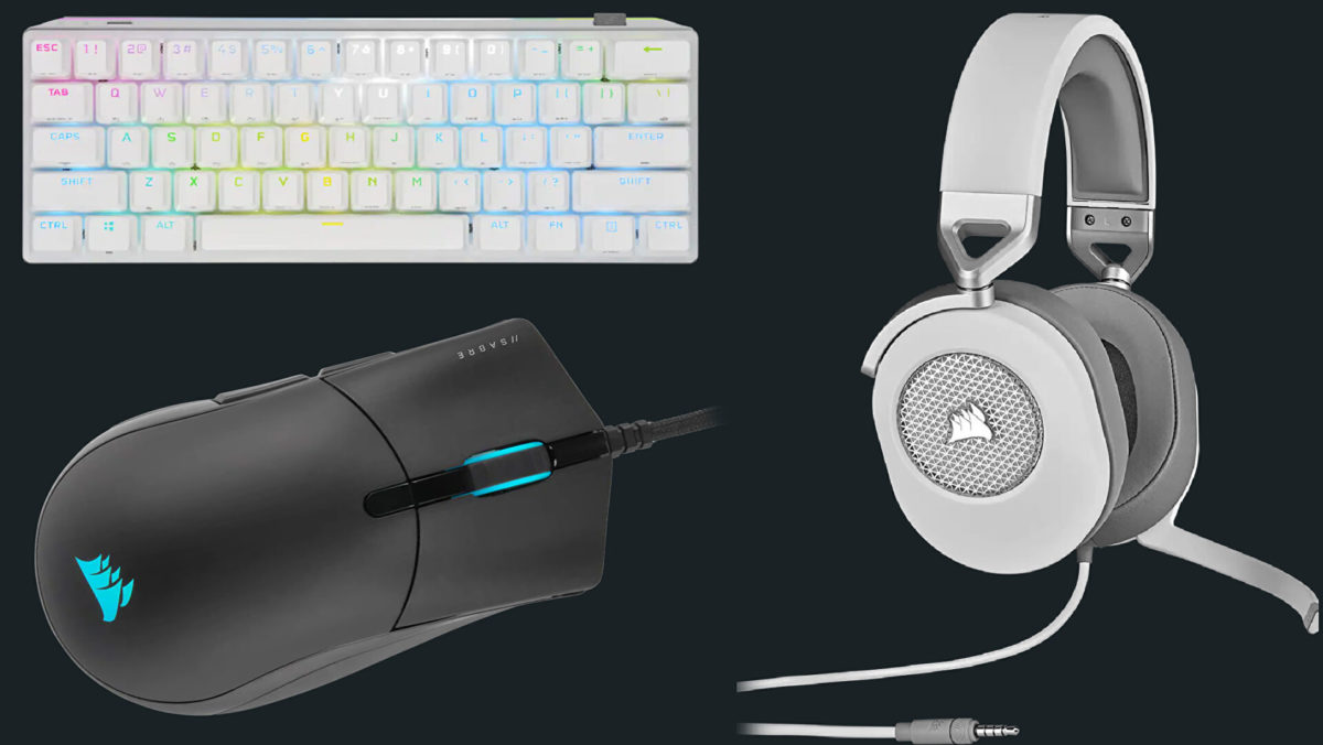 A trio of Corsair peripherals are 50% off at their US store