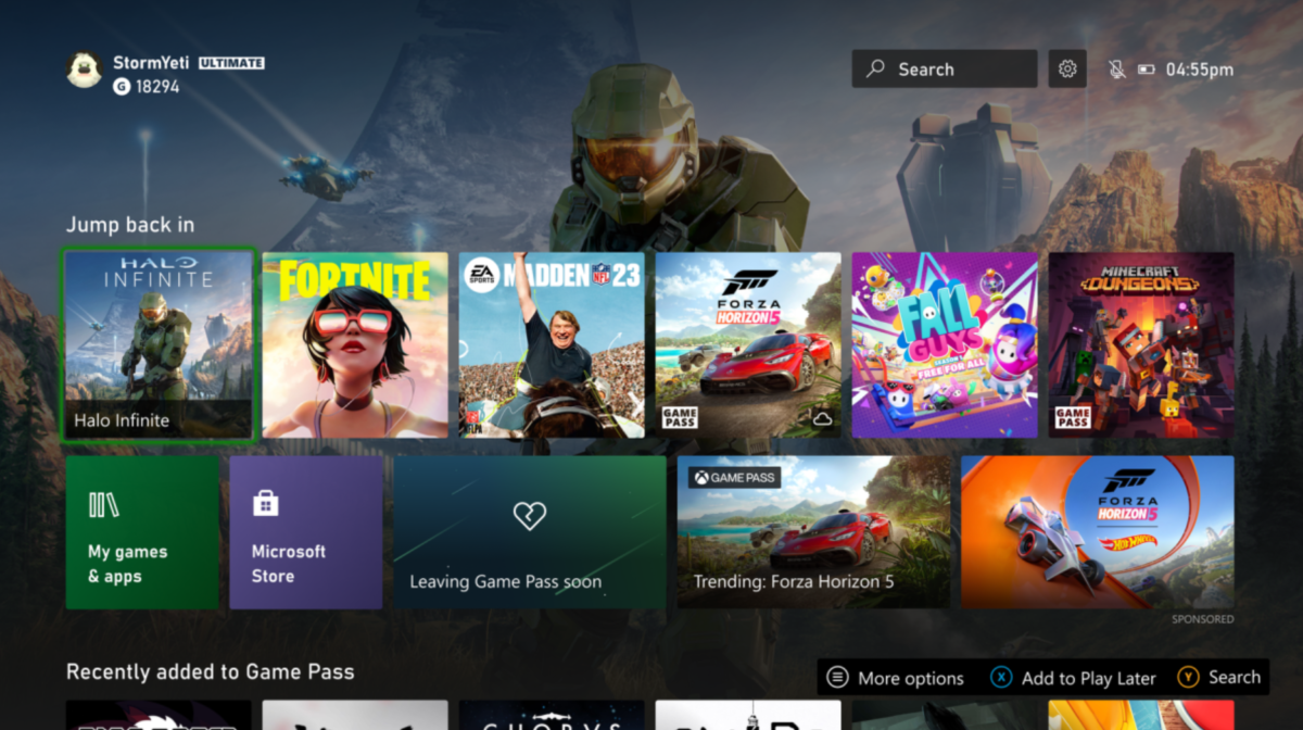 Xbox Cluttered Home Dashboard Is Getting Changes Following Complaints