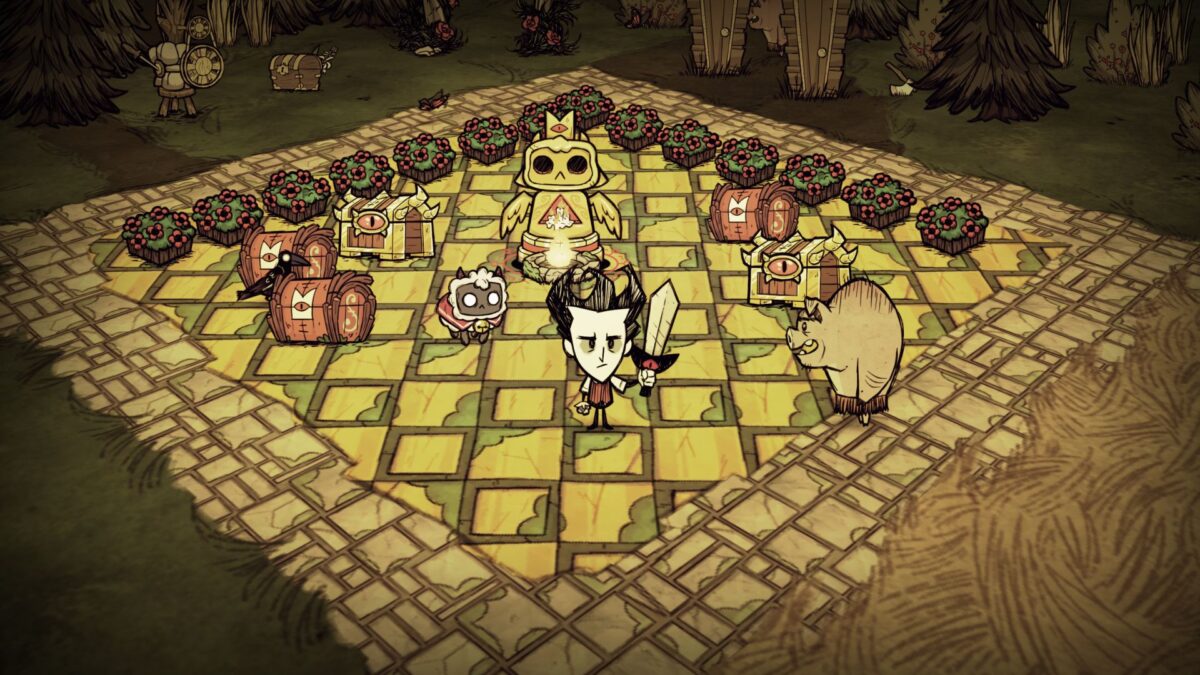Cult of the Lamb and Don’t Starve Together Join Forces for an Unholy Communion