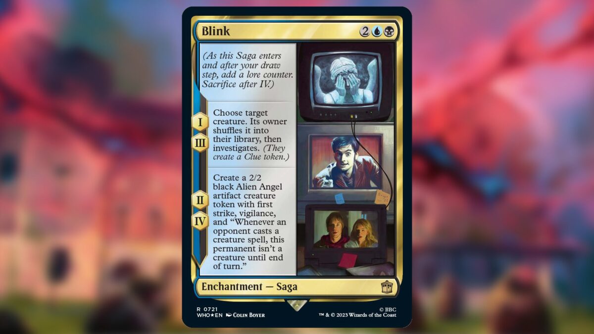 Exclusive: See Doctor Who’s Iconic Blink Episode and More as Magic: The Gathering Cards