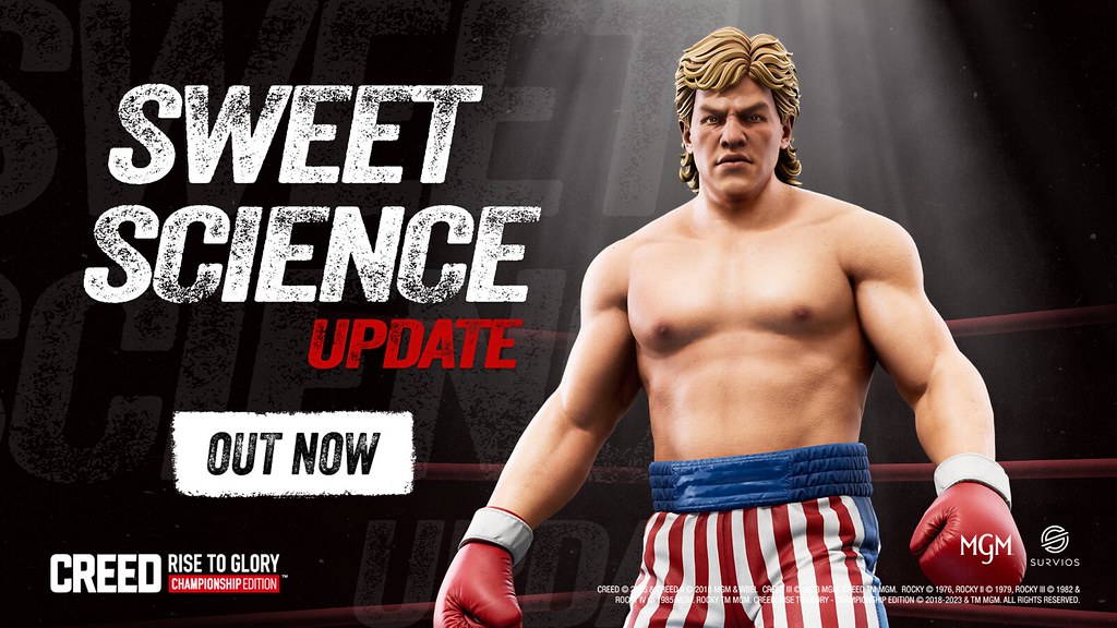 Creed: Rise to Glory – Championship Edition launches the free Sweet Science update Nov 7 on PS VR2
