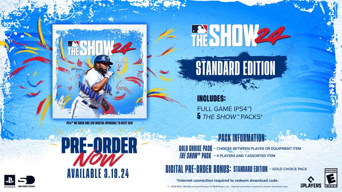 MLB The Show 24 cover will feature Vladimir Guerrero Jr. March 19