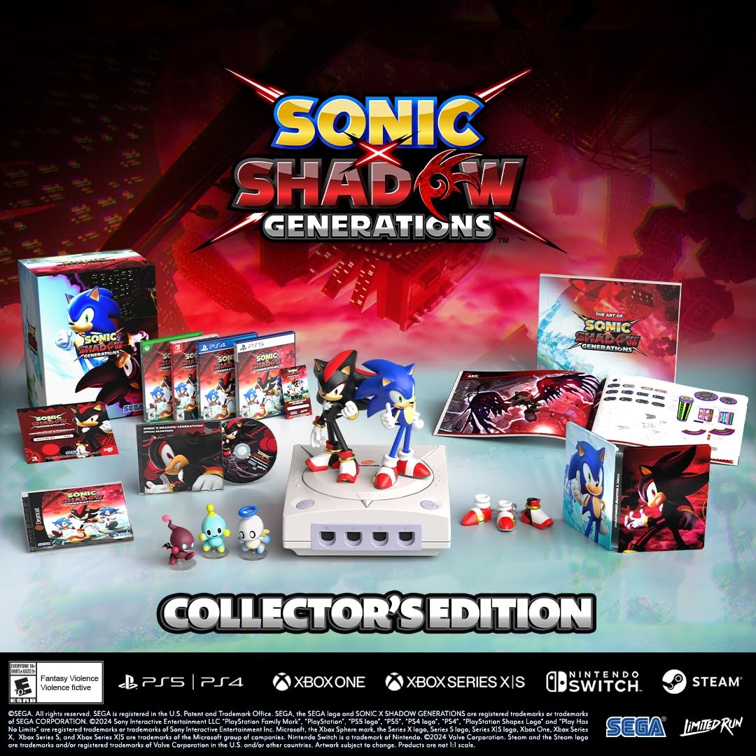 Sonic X Shadow Generations Collector’s Edition is Up for Preorder