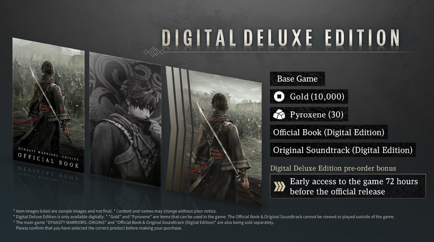 Dynasty Warriors: Origins – Here’s What Comes in Each Edition