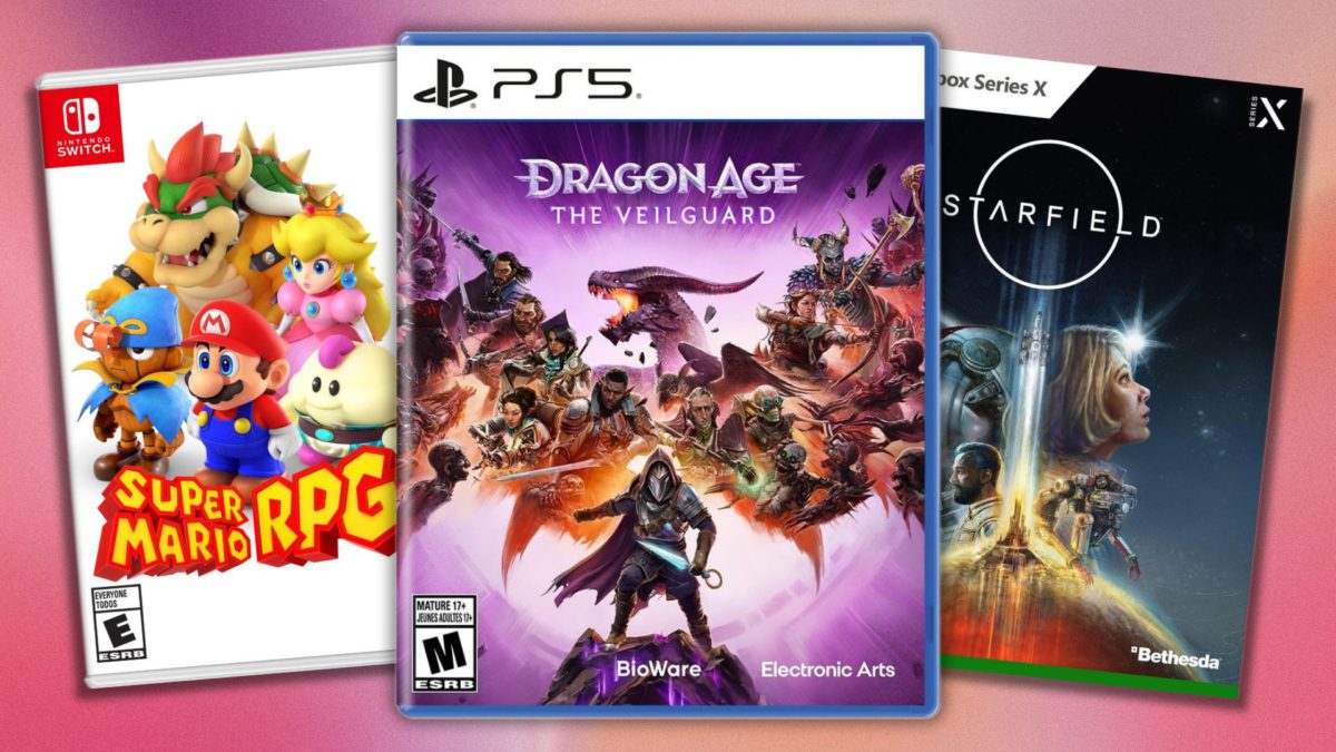 Score Select Games on Sale for Just $25 at GameStop: Super Mario RPG, Dragon Age, and More