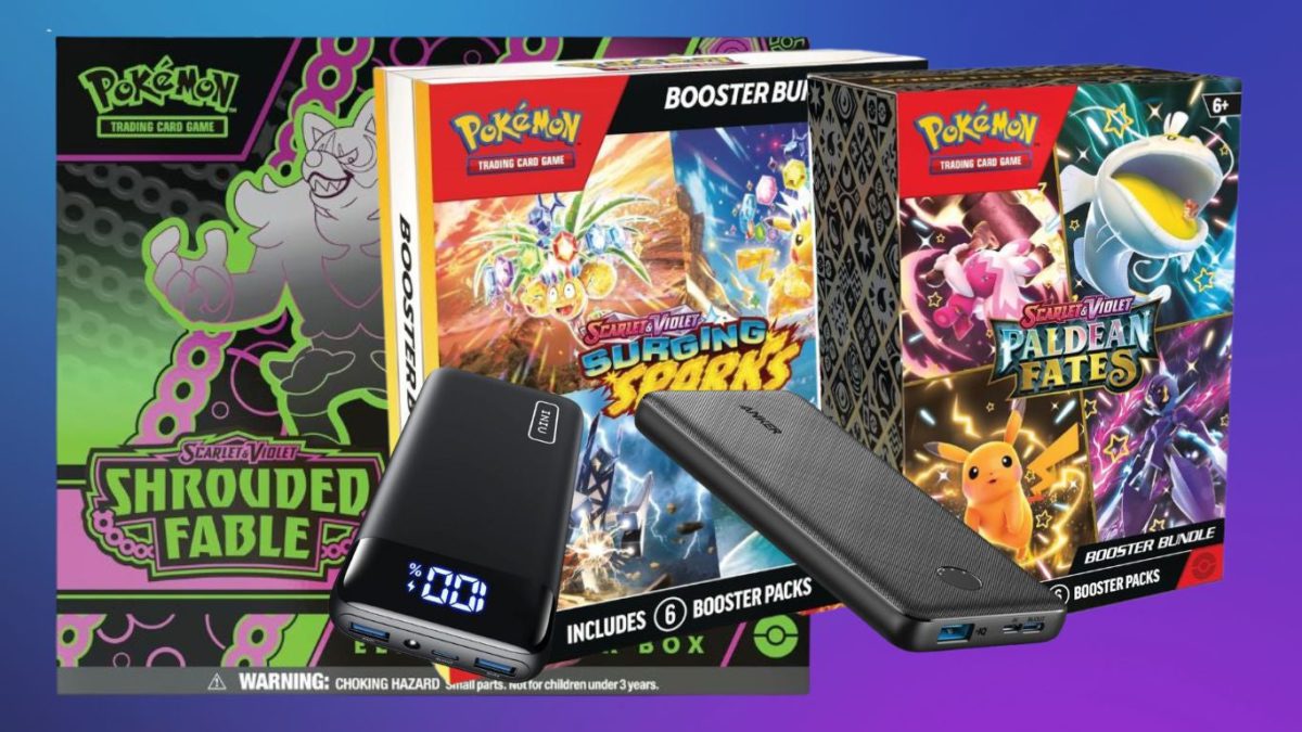 Deals For Today: Pokémon TCG – Surging Sparks Still In Stock and Cheap Power Banks