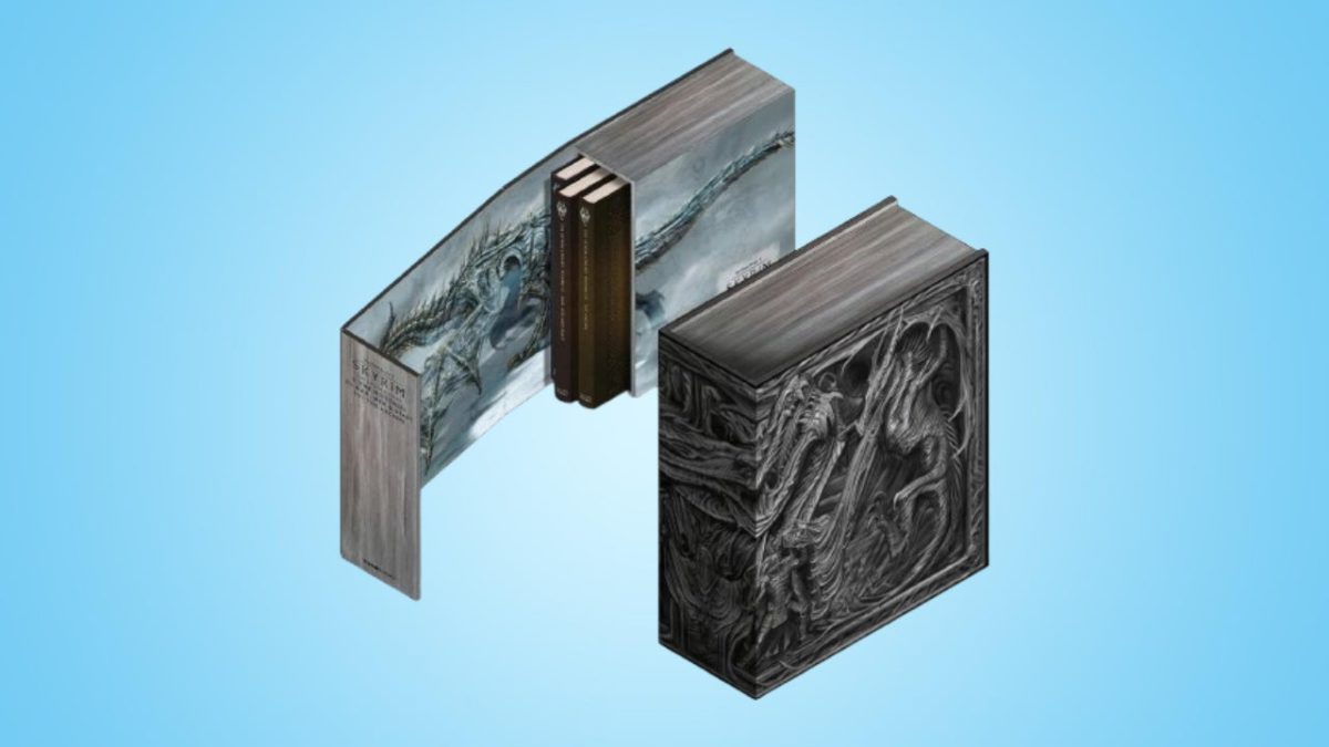 The Full Three-Volume Hardcover Skyrim Library Is On Sale for Just $49.99
