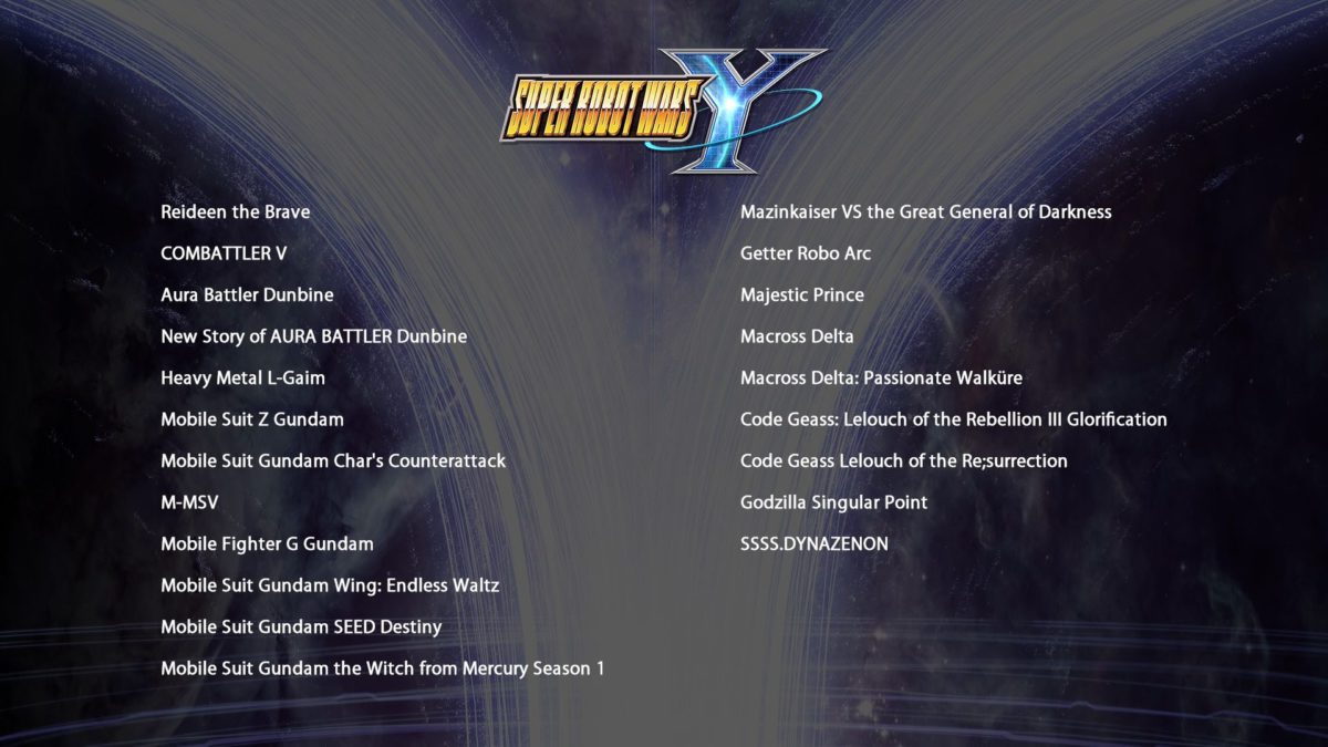 SUPER ROBOT WARS Y is set to release on 28 August 2025!