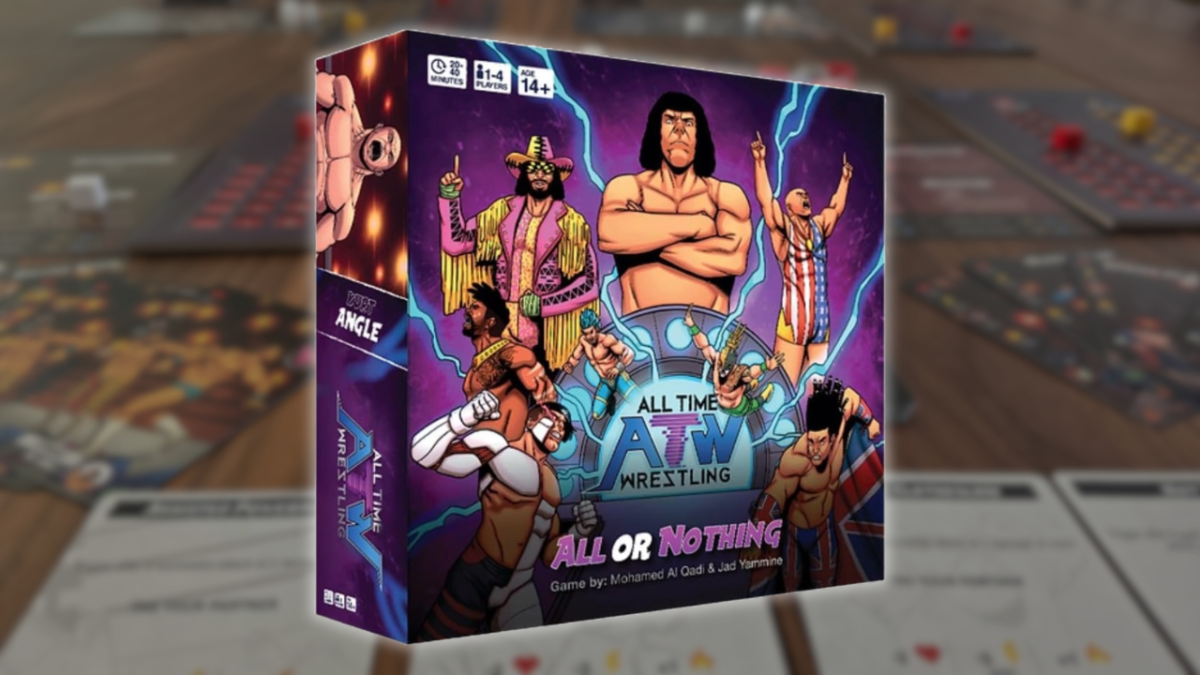 All Time Wrestling: All or Nothing Board Game Review