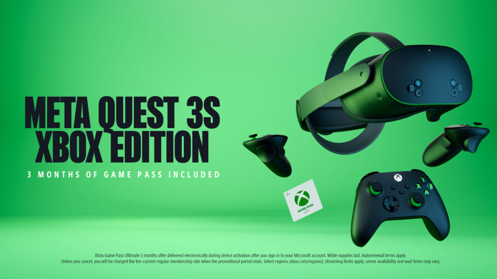 Unveiling the Limited Edition Meta Quest 3S Xbox Edition