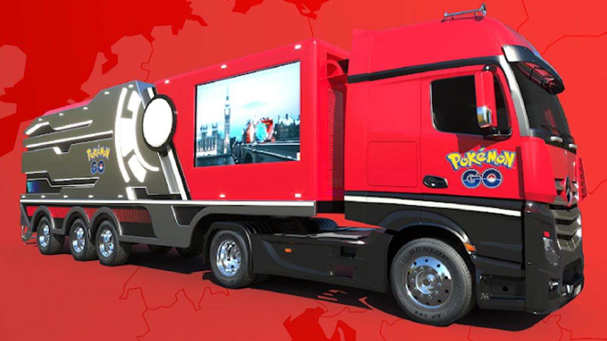 Pokémon Go Details Summer City Events Featuring a Big Red Truck its Driving Round Europe
