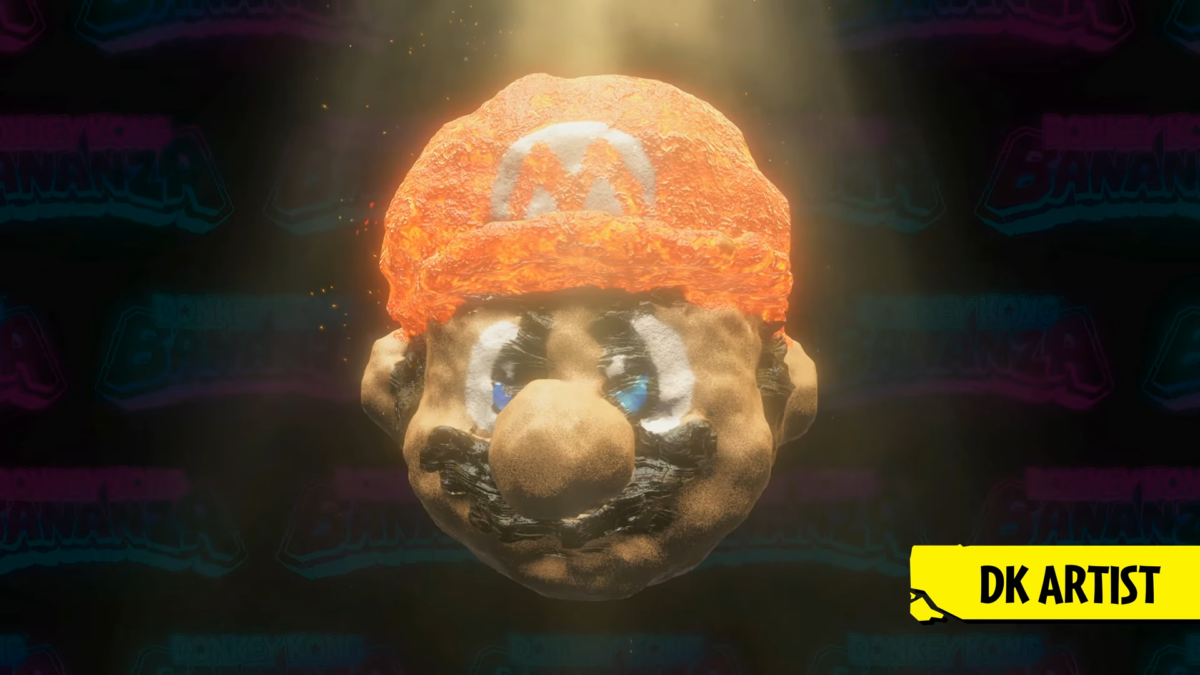 Donkey Kong: Bananza Players Are Already Making Wild Stuff in Artist Mode