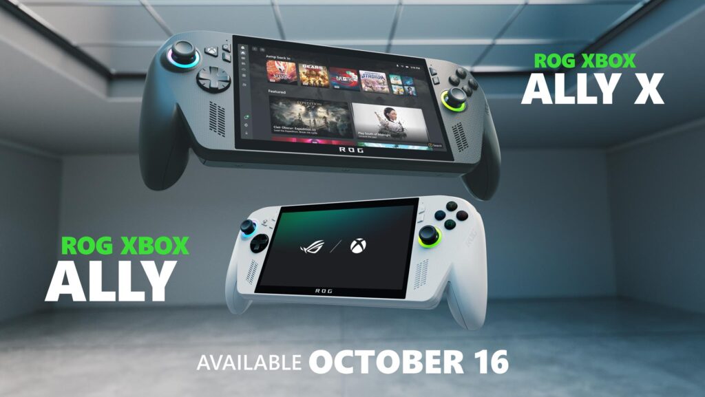 ROG Xbox Ally Handhelds Launch October 16: Get Ready to Play!