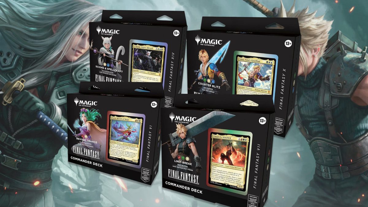 Magic: The Gathering’s Final Fantasy Precons Bundle Just Another Big Discount at Amazon Today