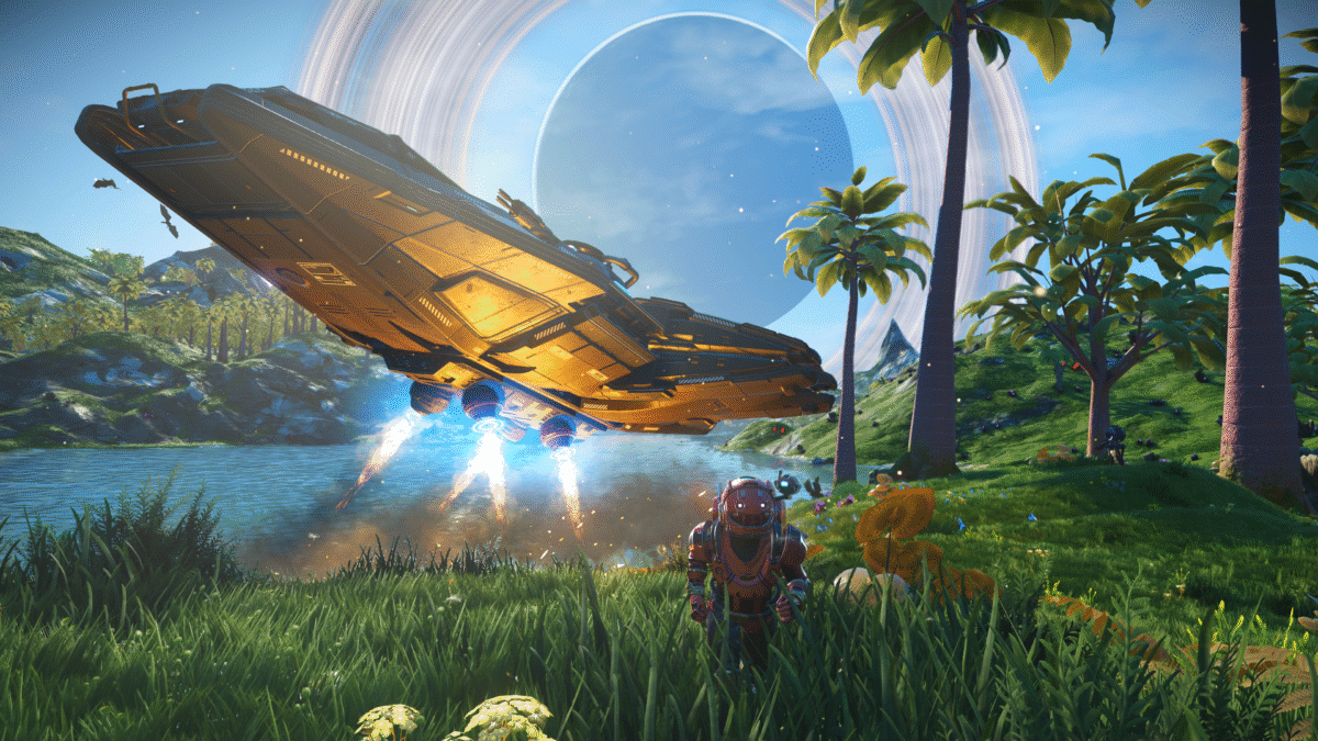 No Man’s Sky Voyagers Update Adds Corvette Ship Class, Multiplayer Crew, and Tech That Will Be Shared With Hello Games’ Light No Fire