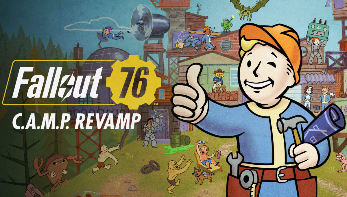 Fallout 76: Take Base-Building to a New Level with the C.A.M.P Revamp Update