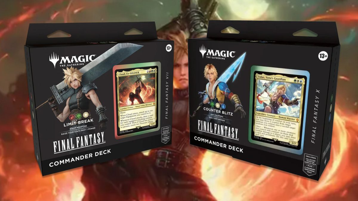 Best Buy Drops the Price of Final Fantasy MTG Commander Decks for a Limited Time