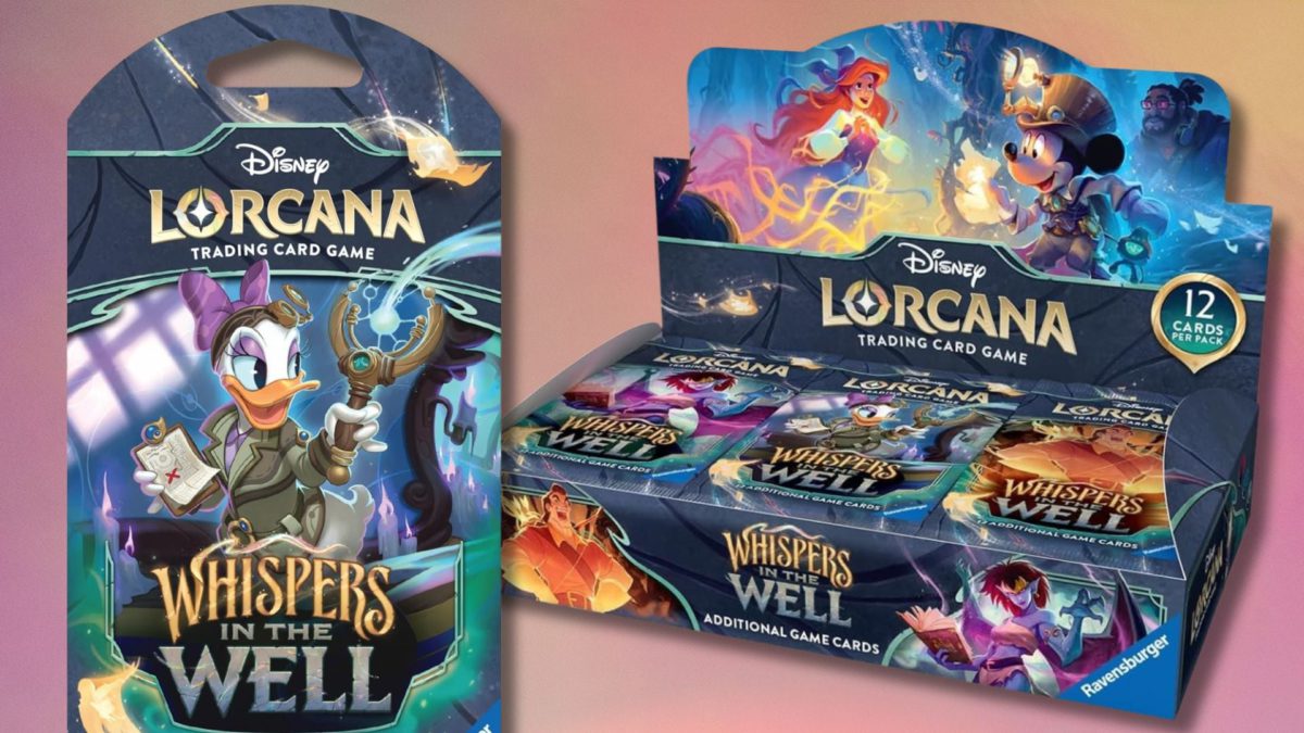 The Disney Lorcana Whispers in The Well Expansion Is Now Available to Preorder