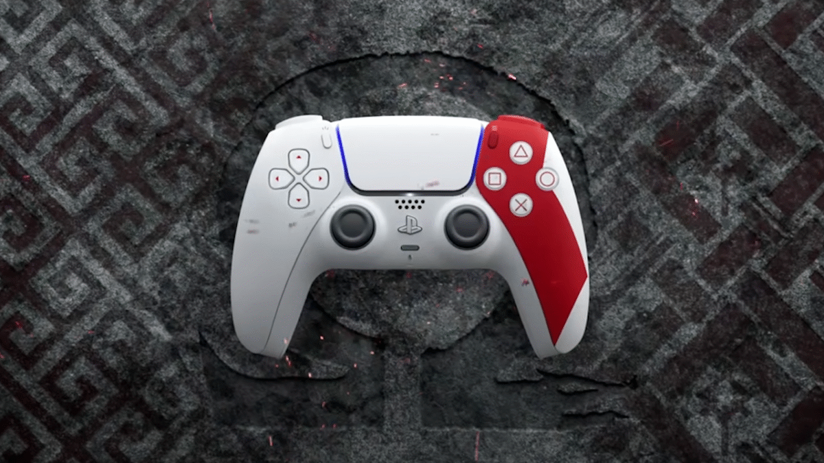 The God of War 20th Anniversary DualSense PS5 Controller Is Up for Preorder