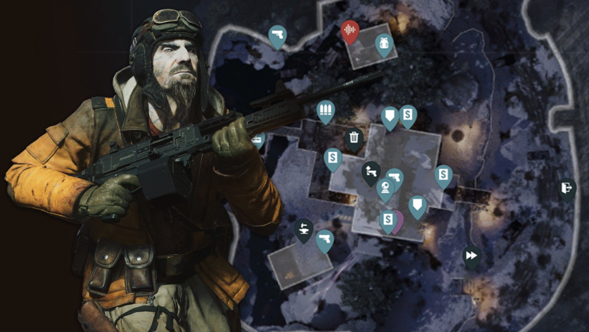 Call of Duty: Black Ops 7 Ashes of the Damned Interactive Map