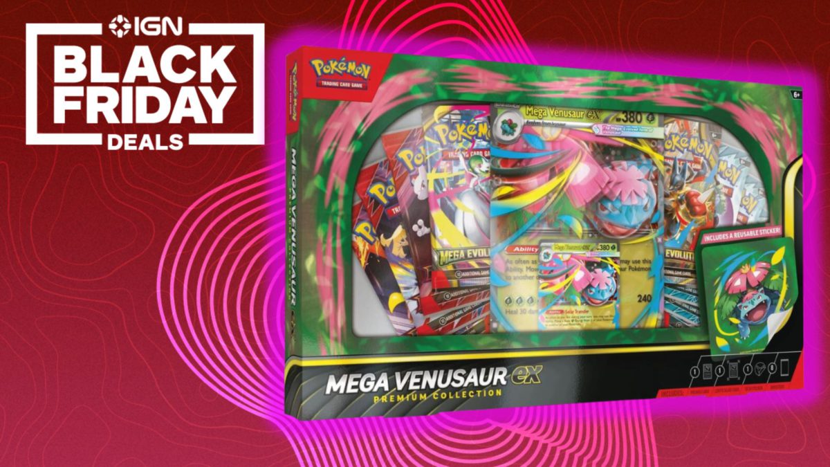 Mega Venusaur ex Premium Collection is up For Preorder, and it’s Cheapest at TCGPlayer For Black Friday