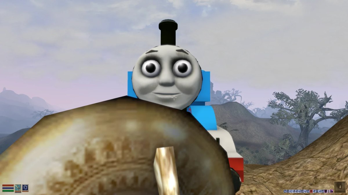 ‘Mattel Is Constantly Out to Kill Me’ — Creator of Original Thomas the Tank Engine Mod for Skyrim Puts Thomas in Morrowind in Defiance of ‘Legal Threats’