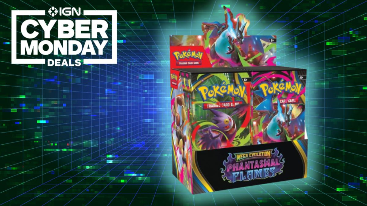Pokémon TCG: Phantasmal Flames Booster Box at Lowest Price Ever for Cyber Monday