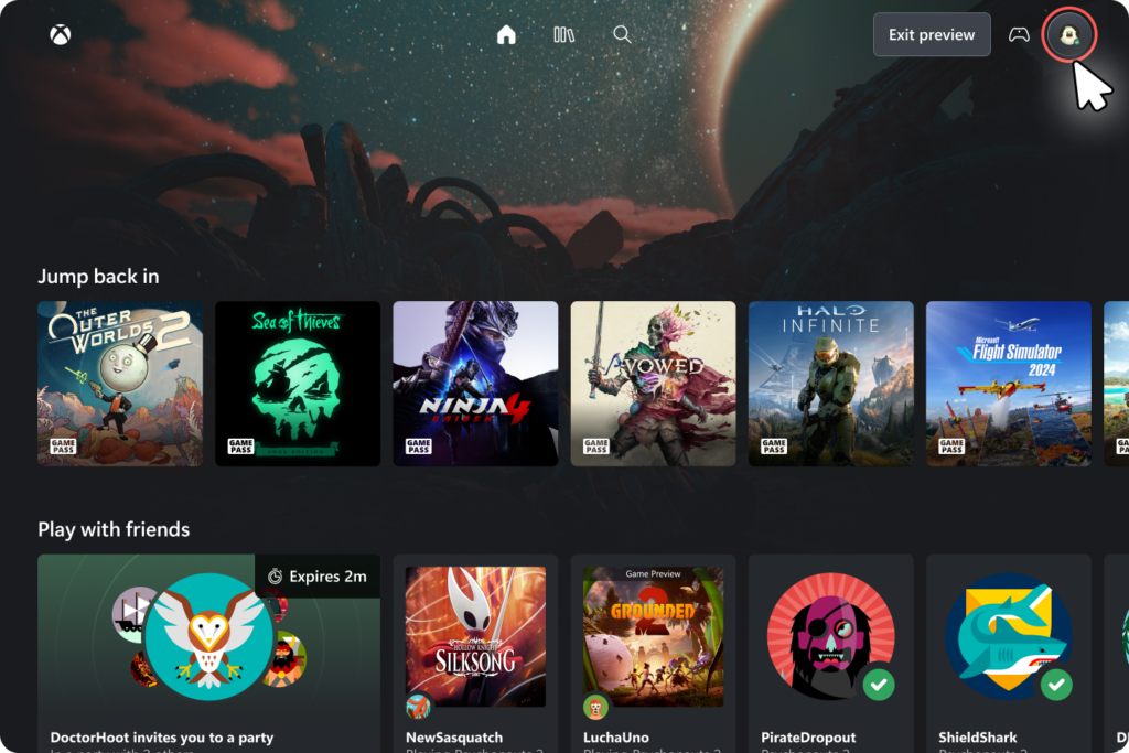 Try the New Xbox Cloud Gaming Web Experience — Now in Public Preview