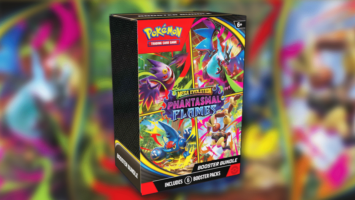 Pokémon TCG: Mega Evolution Phantasmal Flames Booster Bundles Just Drop To Its Lowest Price Ever at Amazon